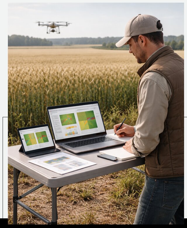 Система AI прогнозирования урожайности для точных агрономий в Кстове