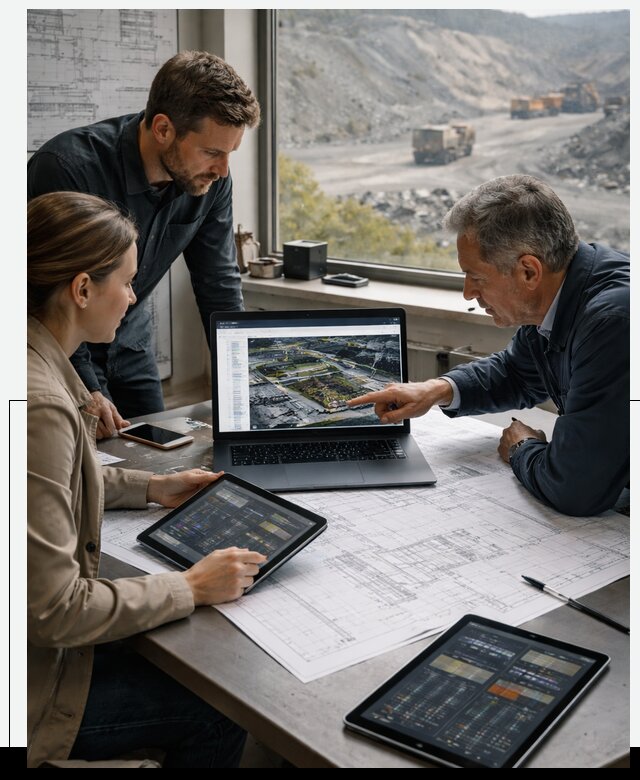 Разработка и внедрение систем для горнодобычи в Кстове