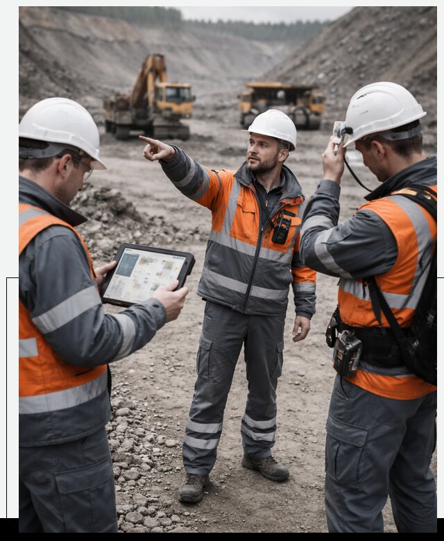 Система контроля персонала для горнодобывающей отрасли в Кстове