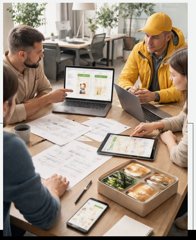 Разработка агрегатора доставки еды в Кстове от 15276 р., АвикейКсв