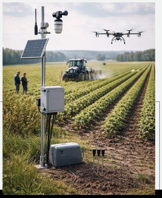 Разработка IoT мониторинга полей в Кстове от 8656 р. | АвикейКсв